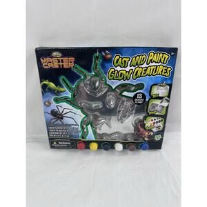 Creative Kids Master Caster Cast And Paint Glow Creatures Spider Fly Butterfly